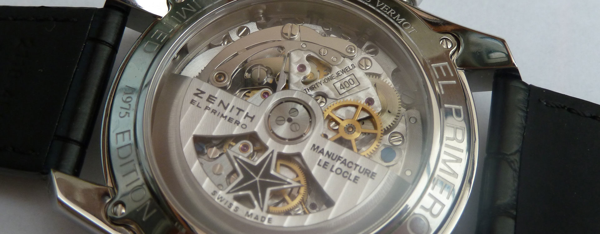 belle montre en gros plan