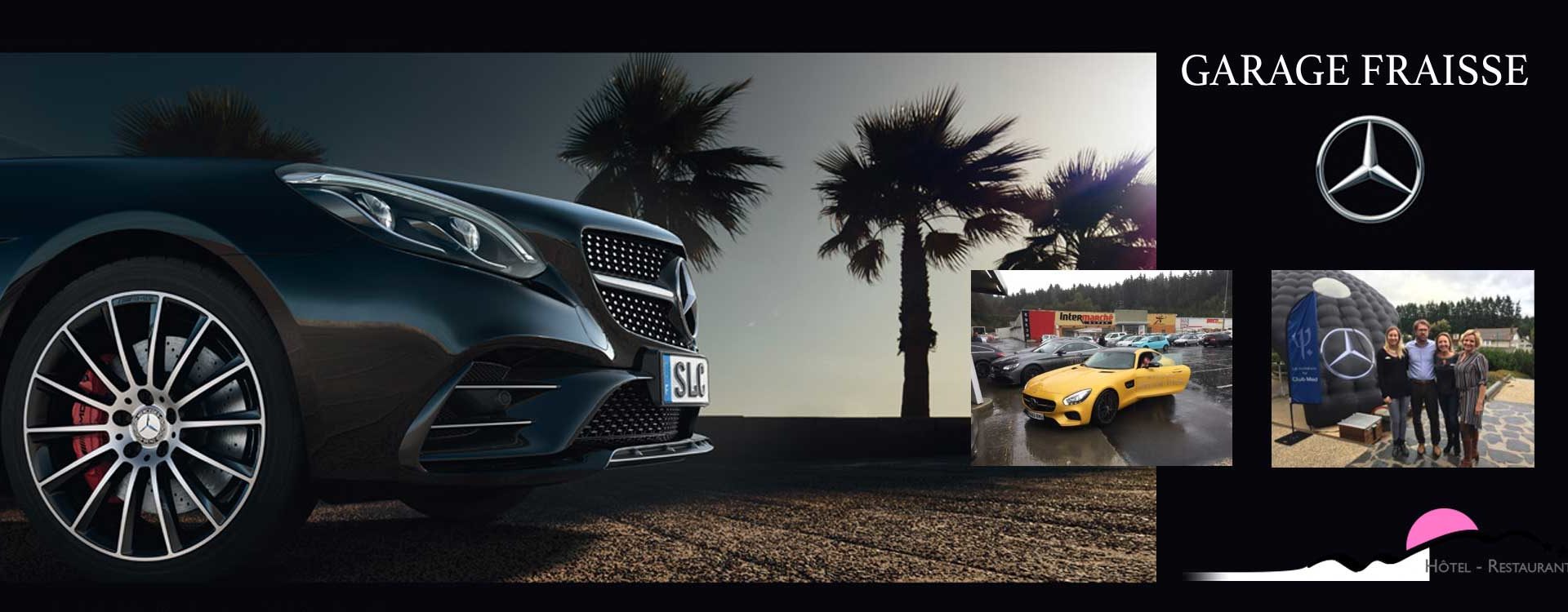 mercedes amg et logos mercedes et hôtel bel horizon