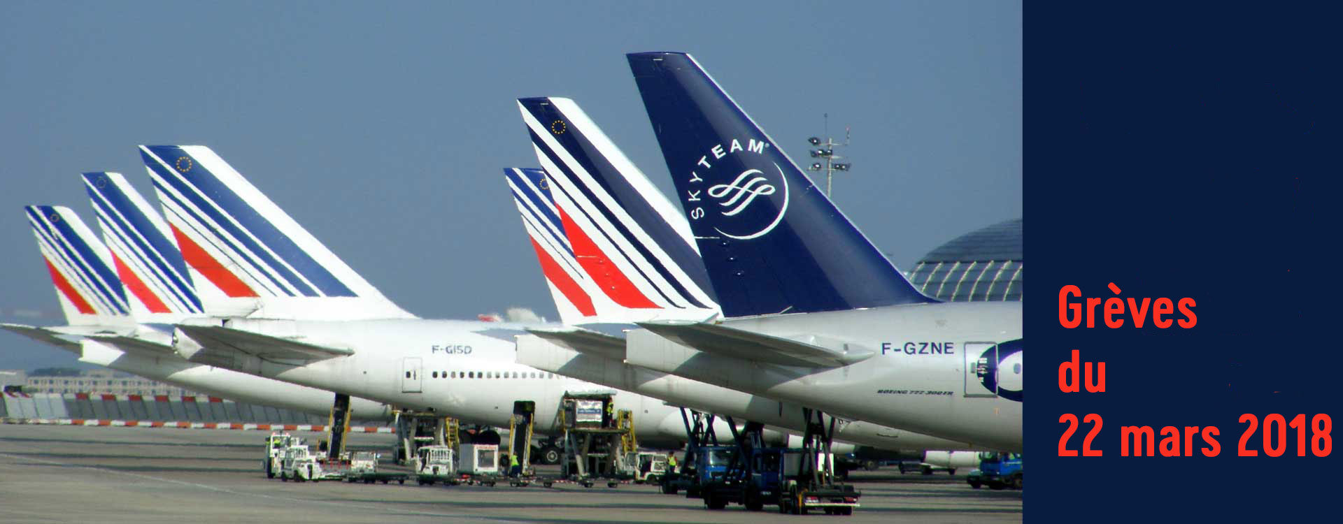 grèves air france 2018