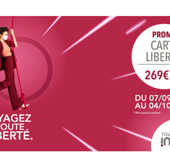Promo SNCF carte liberté